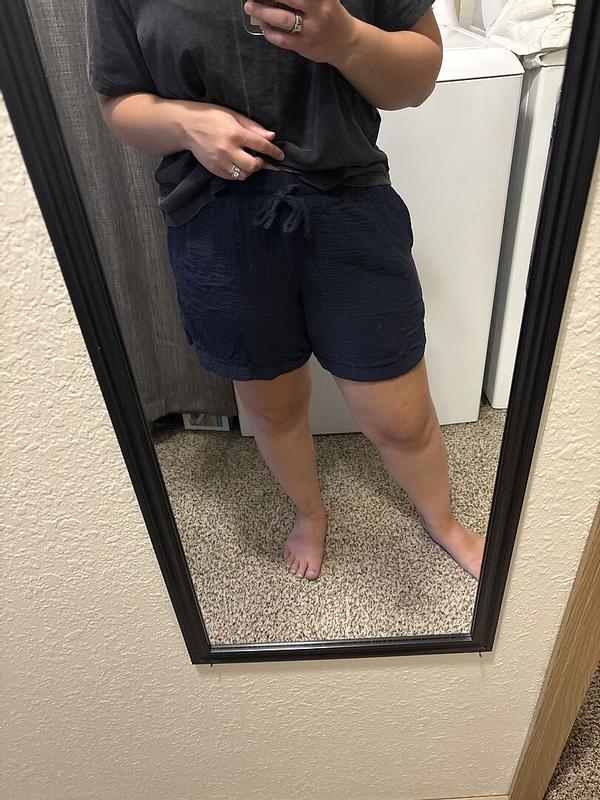Customer photo for "Coastal Gauze Shorts"