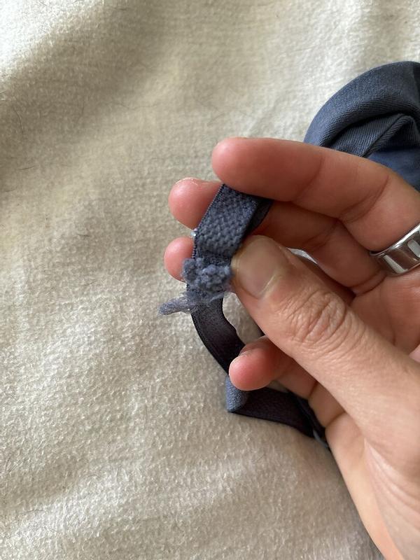 Customer photo for "Great fit, but strap is fraying"