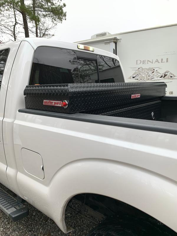 F250 tool deals box size