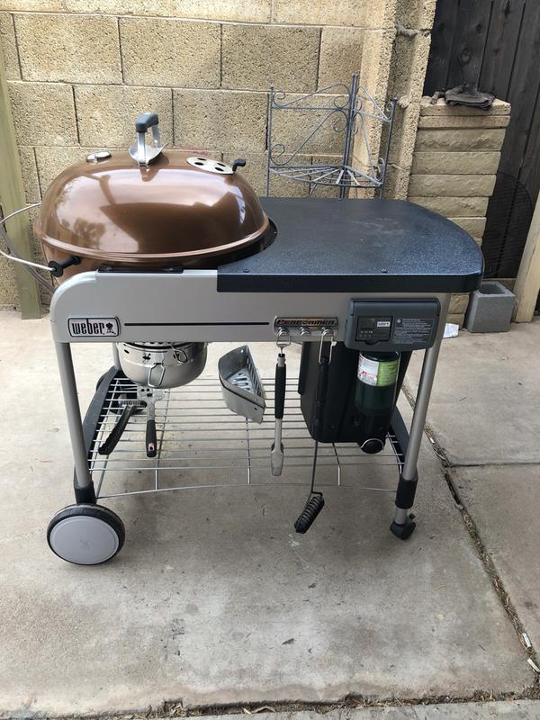 Weber 22 Performer Deluxe Charcoal Grill Weber Grills