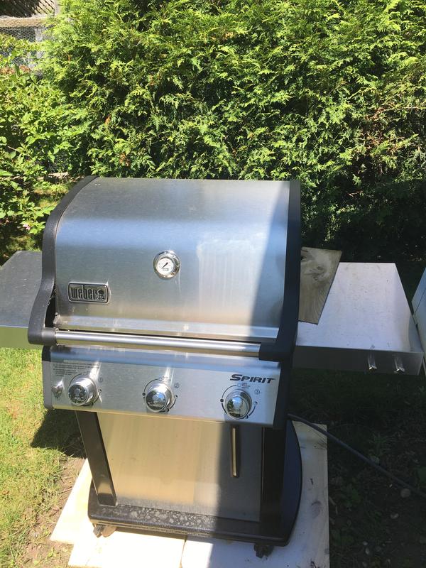 Sticker mark on right side of cover