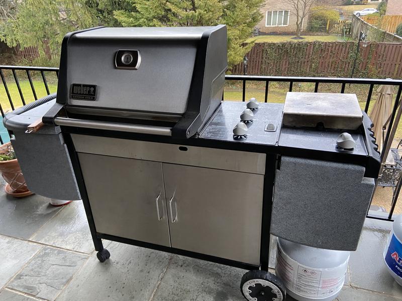 Weber genesis outlet gold bbq