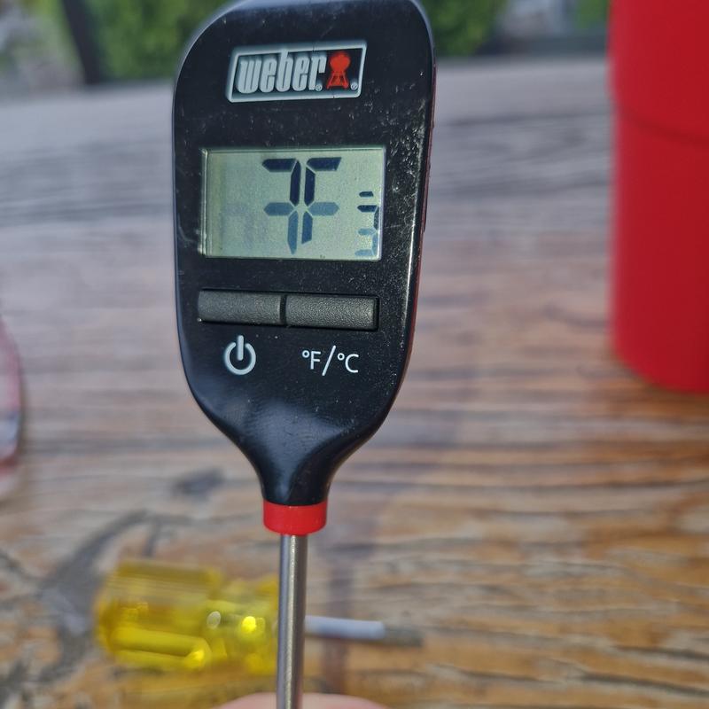 Wber Instant Thermometer read out