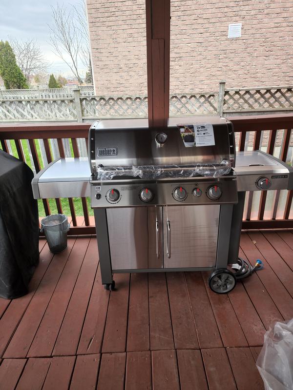 Weber Genesis S 435 Natural Gas BBQ 48 000 BTU Stainless Steel