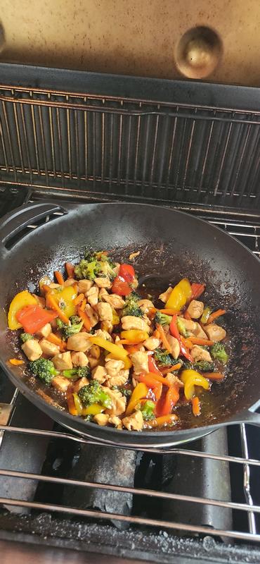 Weber CRAFTED 6 Quart Wok & Stainless Steamer | Abt