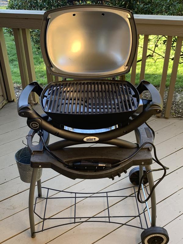 Reviews for Weber Q 1400 1-Burner Portable Electric Grill in Gray