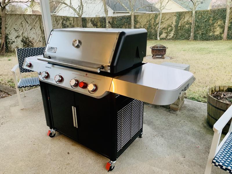 WEBER 38410001 Genesis E-435 Gas Grill (Natural Gas) Black – KT