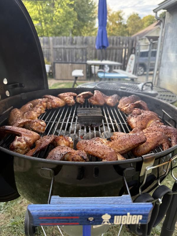 Cook the best wings of my life on my kettle!