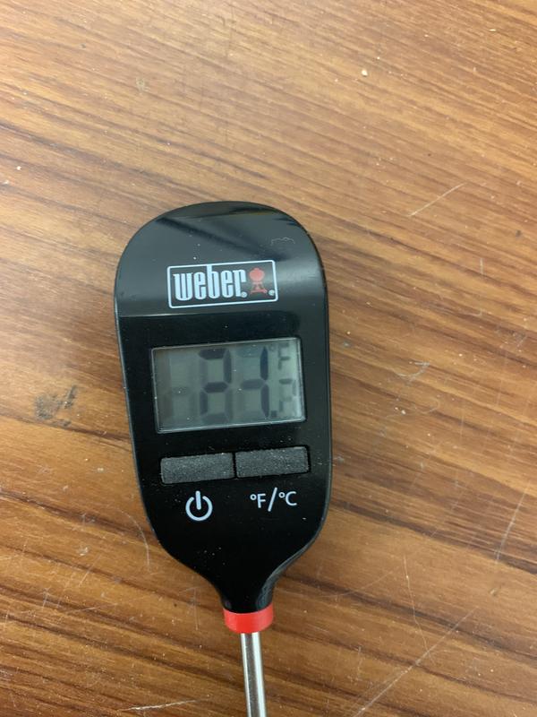 Weber 6750 Instant Read Digital Meat Thermometer 