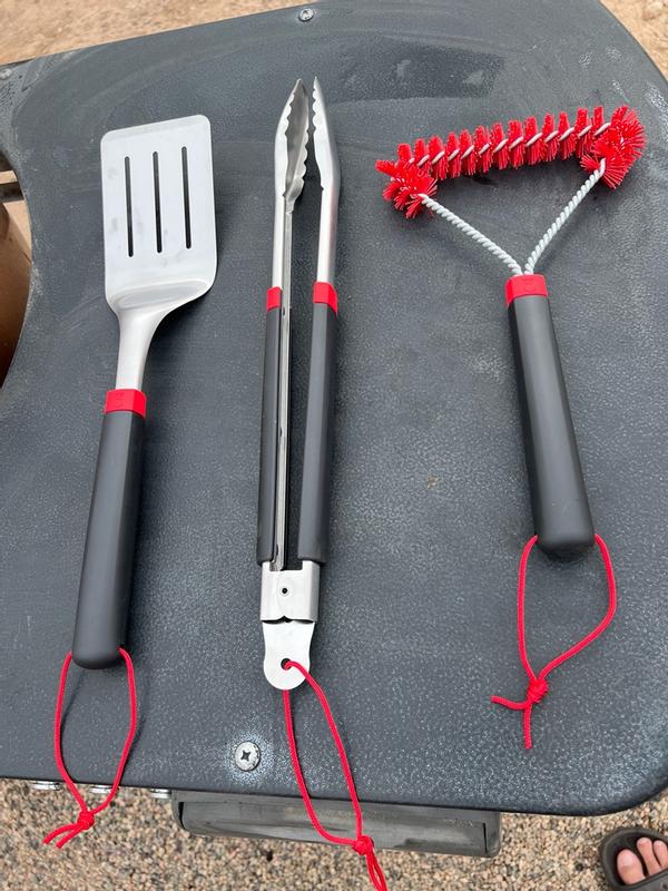 Weber Grill Tools Set of 3 in Stainless Steel - 3401327