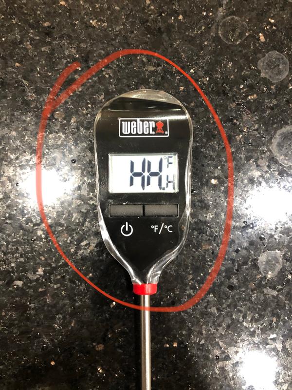 Weber 6750 Instant Read Digital Meat Thermometer 