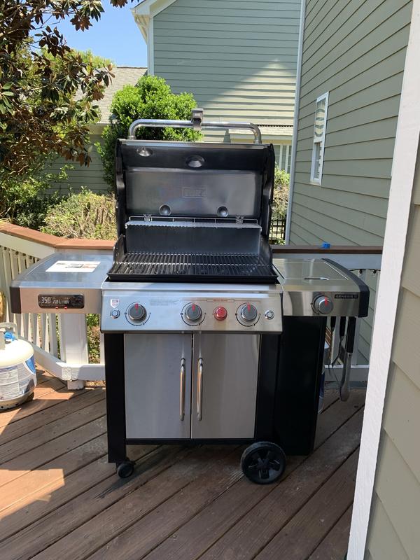 Genesis II EX335 LP Gas Smart Grill, 3Burners Sear Side,, 59 OFF
