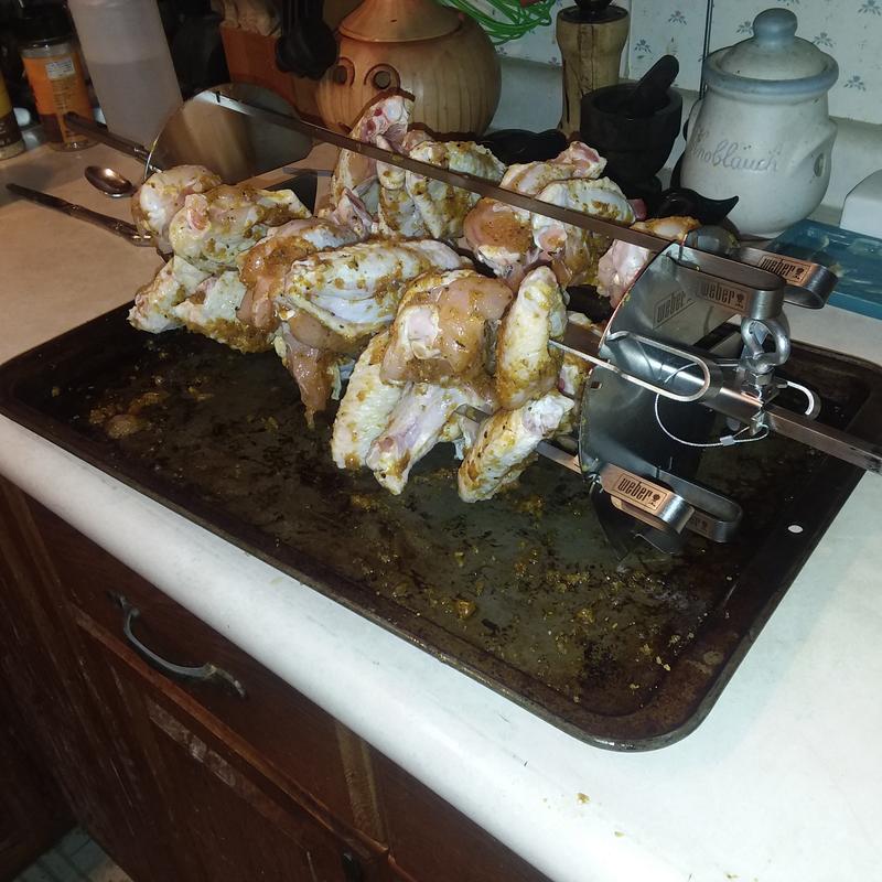 Weber Crafted Stainless Steel Kebab Holder 7675 at Lowes.com