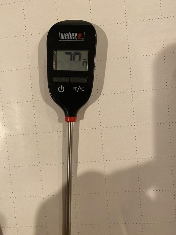 Weber Instant Read Digital 8 In. Thermometer