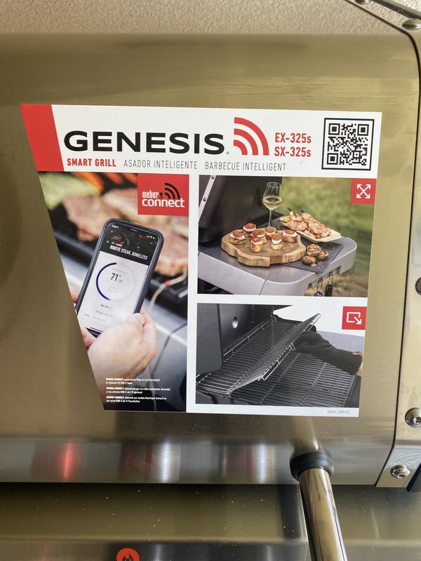 Weber Genesis SX-325s Stainless Steel Smart Liquid Propane GAS Grill