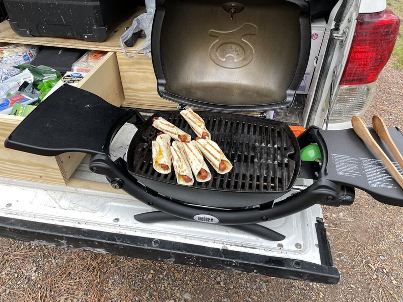 Weber Q 1200 Portable Propane Gas Grill - Red - 51040001 : BBQGuys