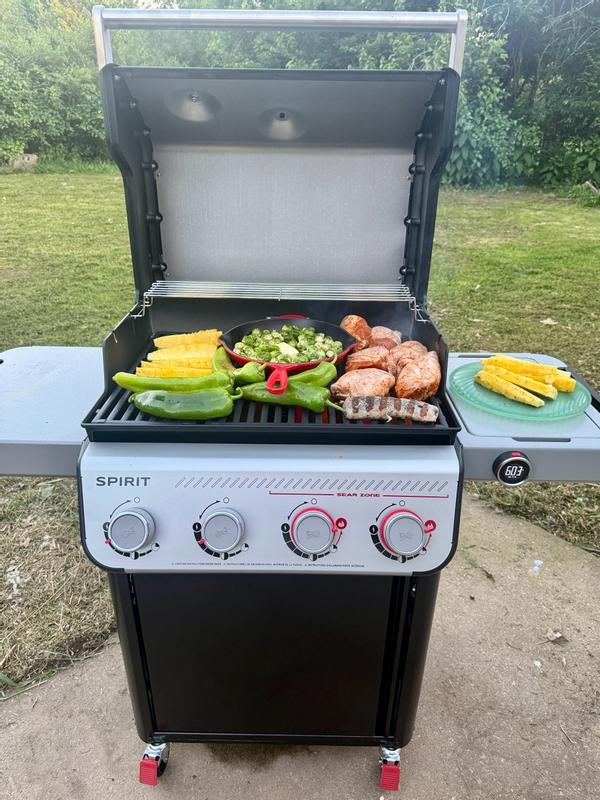 Weber Spirit EX-425C LP Gas Grill + Reviews | Crate & Barrel