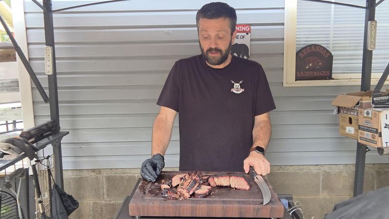 Smoked chuck roast