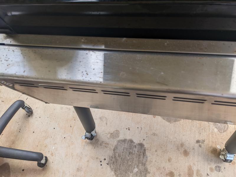 Stainless Steel Folding Front Shelf - SmokeFire EX4