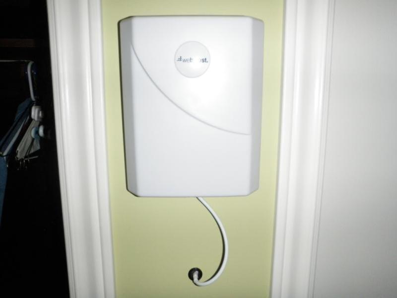 The indoor antenna in our bedroom.