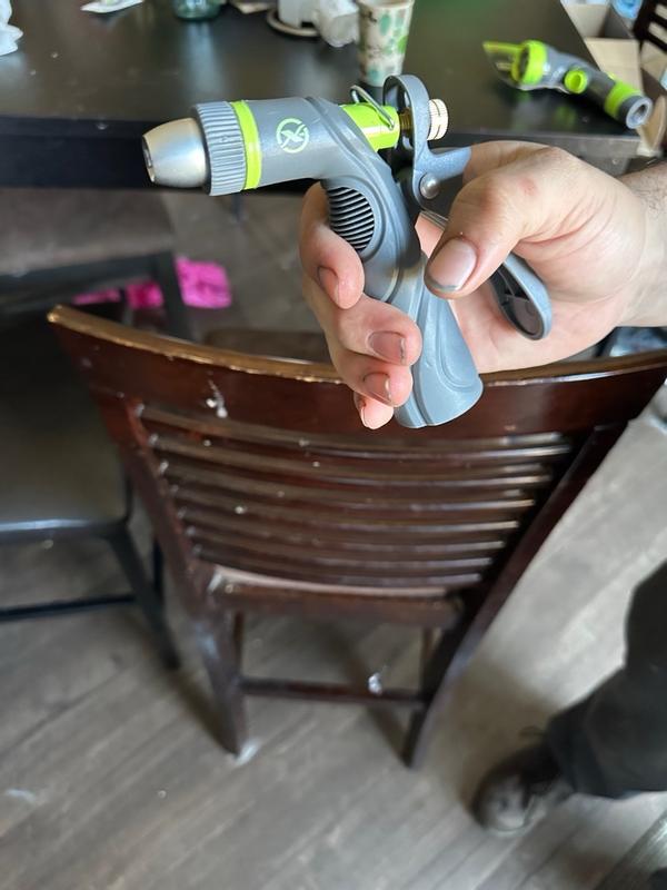 Flexzilla ZillaGreen Metal Adjustable Pistol Grip Garden Hose