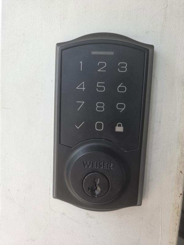 SmartCode Traditional Touchpad Deadbolt - | Weiser