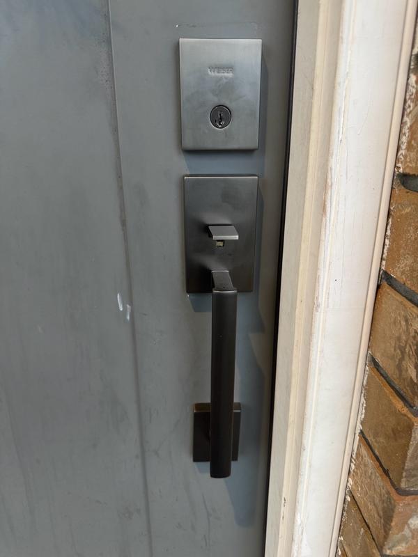 San Clemente Handleset with Halifax Lever - featuring SmartKey