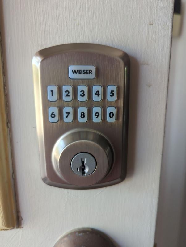 Powerbolt 3 Electronic Deadbolt - featuring SmartKey - | Weiser