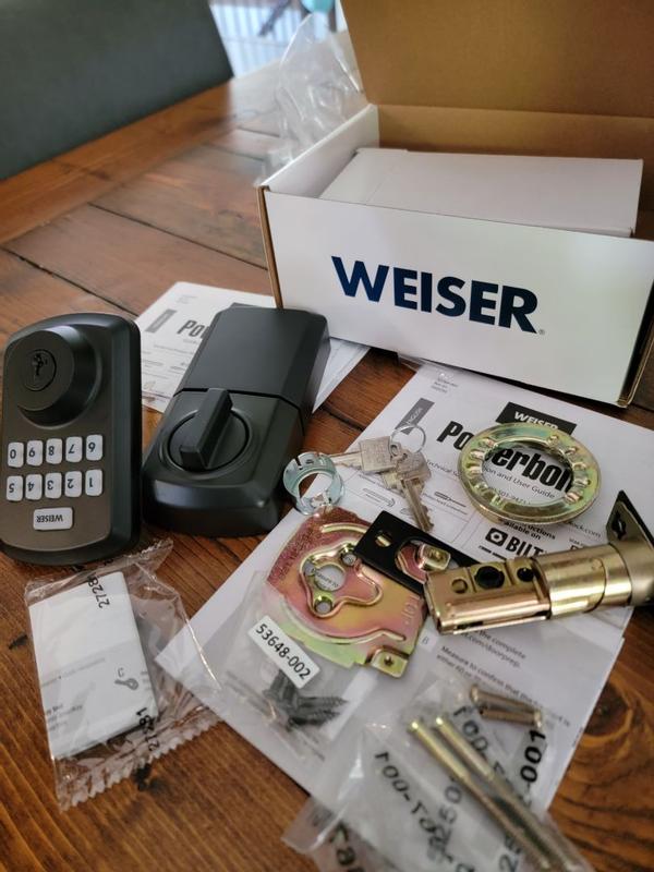 Powerbolt 3 Electronic Deadbolt - featuring SmartKey - | Weiser