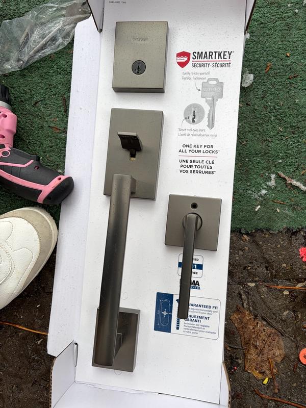 San Clemente Handleset with Halifax Lever - featuring SmartKey