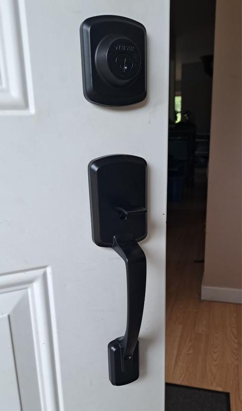 HARRY ハリー　201012 LIVE SELCT Weiser Henley Matte Black Door Handle, Interior Door Handle