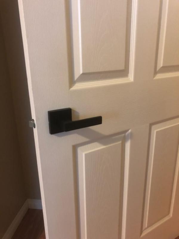 Kwikset Delta Satin Nickel Passage Door Handle For Hall Or Closet With Microban Technology 200dl156alrcsv1