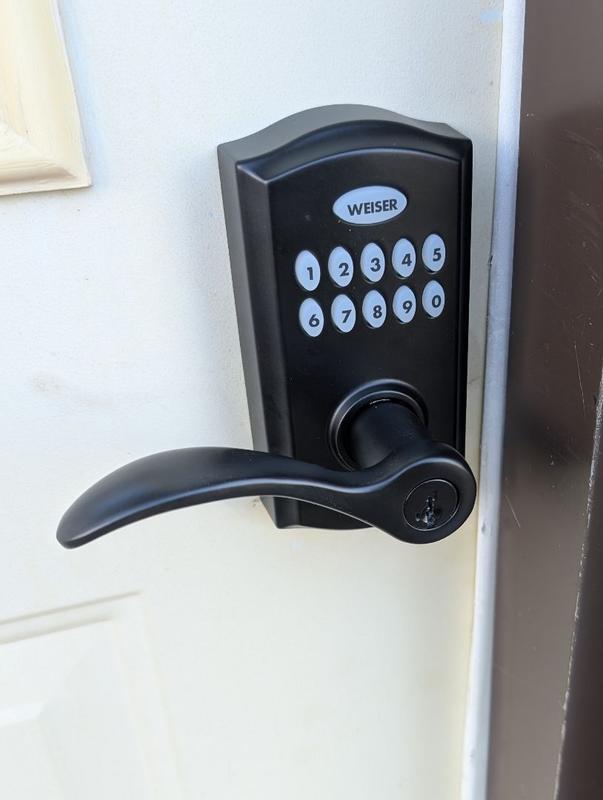 SmartCode 10 Commercial Lever Electronic Traditional Lock - | Weiser