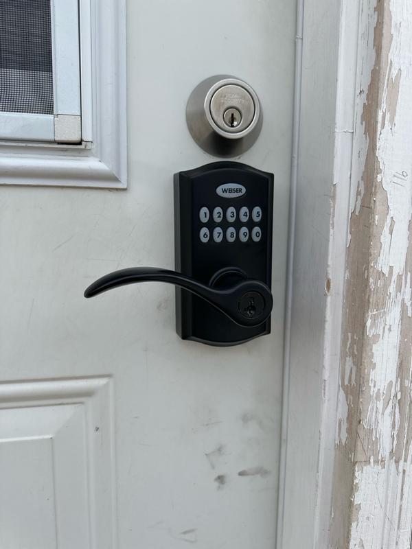 SmartCode 10 Commercial Lever Electronic Traditional Lock - | Weiser