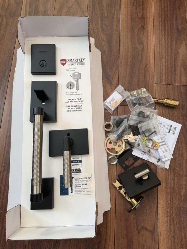 Prava Handleset with Prava Lever - featuring SmartKey - | Weiser
