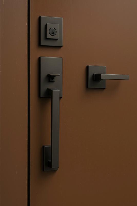 San Clemente Handleset with Halifax Lever - featuring SmartKey