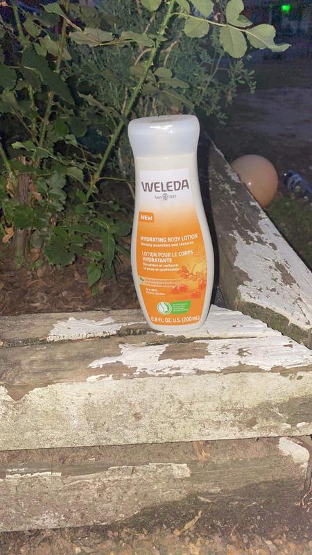 My body lotion hydrated