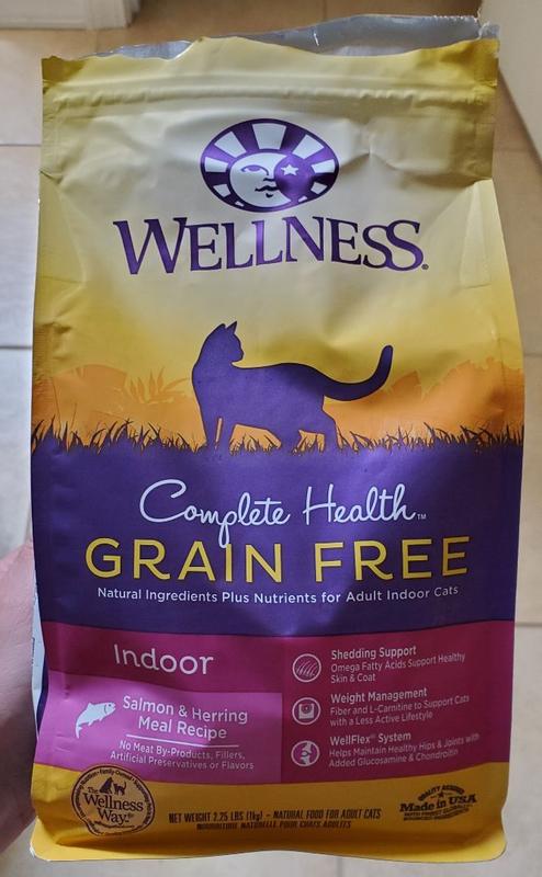 Wellness complete health indoor cat food sale