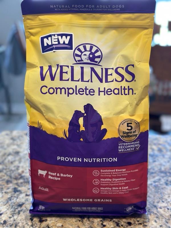 Wellness Complete Health Grained Beef Barley Wellness Pet Food