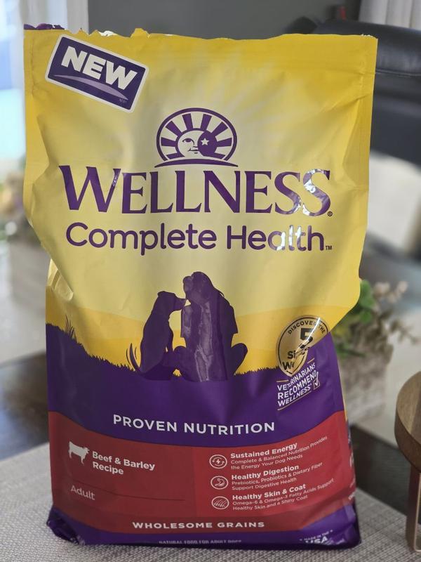 Wellness Complete Health Grained Beef Barley Wellness Pet Food