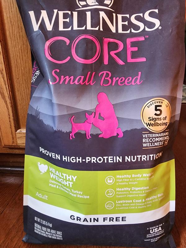 CORE Grain Free Small Breed Healthy Weight Turkey Recipe Dog