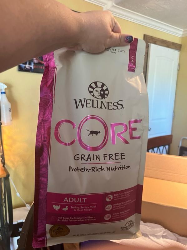 Wellness core cat clearance food turkey and duck