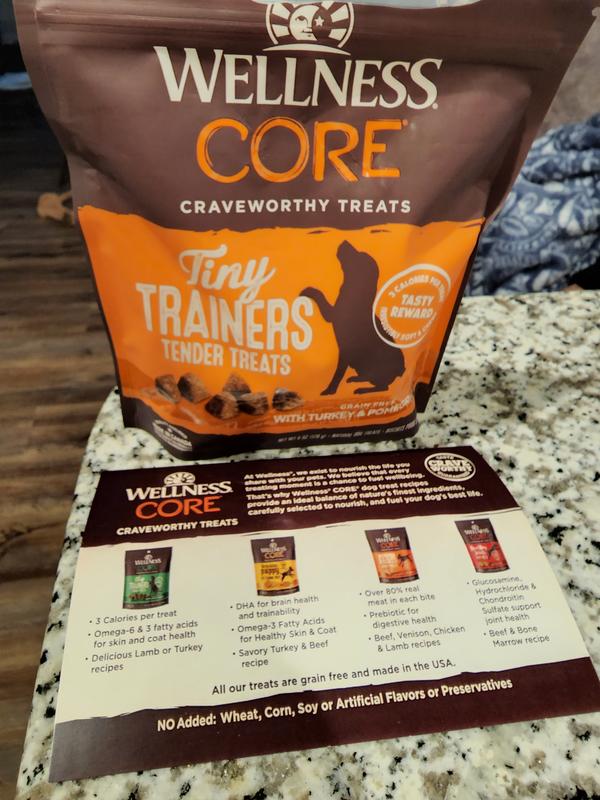 Wellness Tiny Trainers Tender Treats Turkey