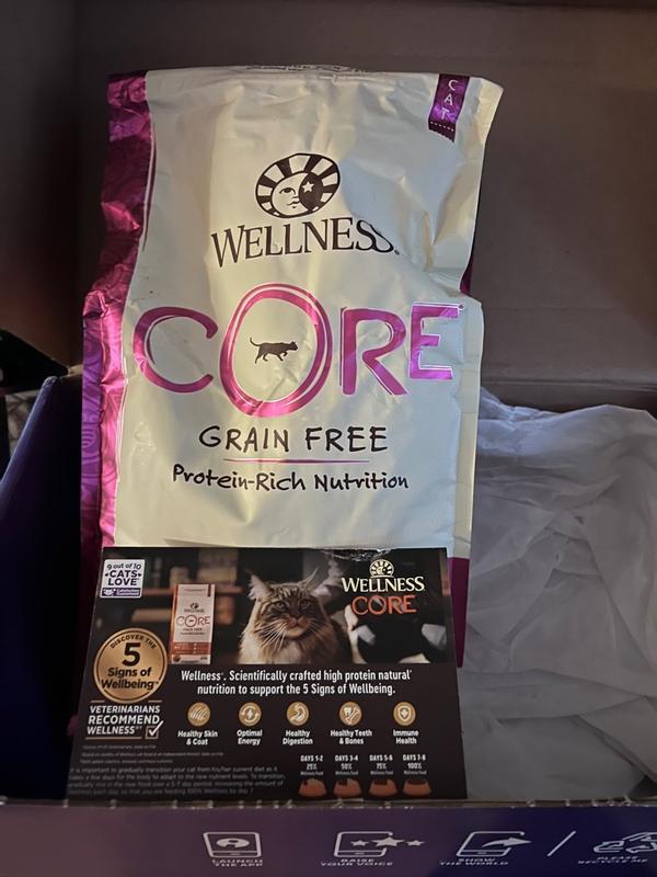 Wellness CORE Grain-Free Turkey, Turkey Meal & Duck Dry Cat Food