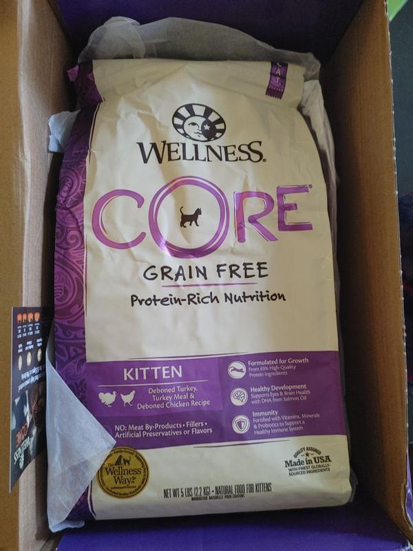 Wellness CORE Grain Free Kitten Formula Dry Cat Food Pet Supplies Plus