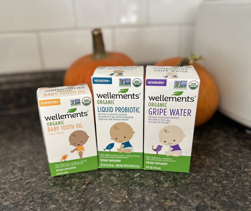 Wellements Organic Gripe Water For Newborn Babies