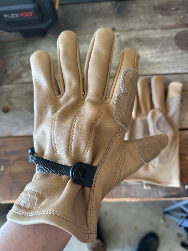 Men's Cowhide Leather Ball and Tape Wrist Gloves | Wells Lamont