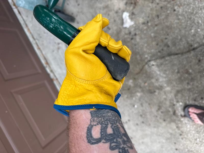 Men's HydraHyde® Leather Hybrid Adjustable Wrist | Wells Lamont