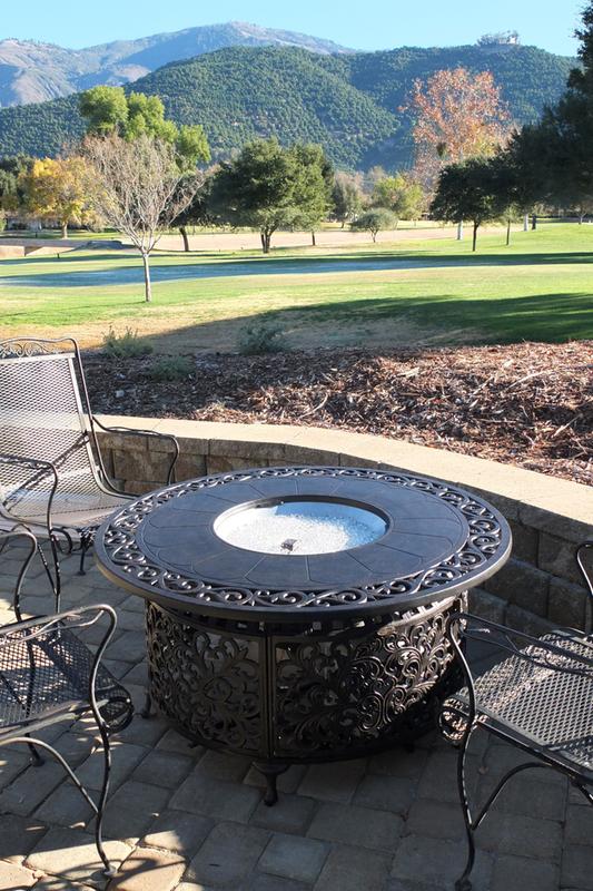 Sedona Aluminum Rectangular LPG Fire Pit - Costco.com Exclusive