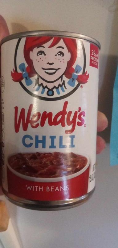 KD Supplies Wendy's Original Chili with Beans, Canned Chili, 15 oz (Pack of  3)